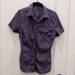 Arc'teryx Purple Button Down Shirt